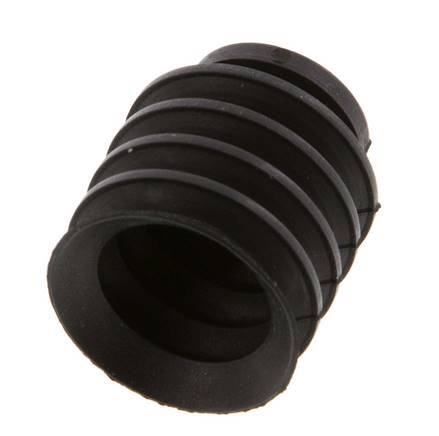 20mm Bellows CR Black Vacuum Suction Cup Stroke 16mm