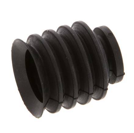 20mm Bellows CR Black Vacuum Suction Cup Stroke 16mm