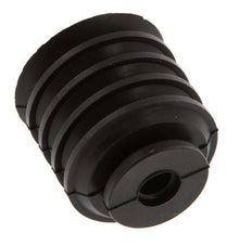 30mm Bellows CR Black Vacuum Suction Cup Stroke 21mm