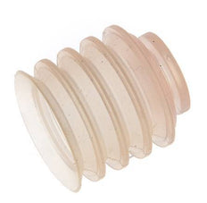 30mm Bellows Silicone Clear Vacuum Suction Cup Stroke 21mm