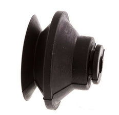 32mm Bellows CR Black Vacuum Suction Cup Stroke 9mm