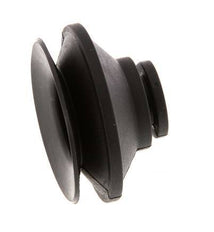 42mm Bellows CR Black Vacuum Suction Cup Stroke 9mm