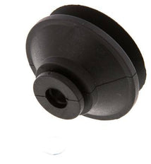 42mm Bellows CR Black Vacuum Suction Cup Stroke 9mm
