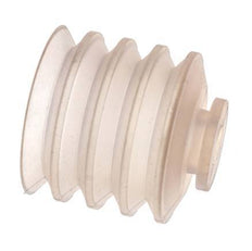 50mm Bellows Silicone Clear Vacuum Suction Cup Stroke 30mm