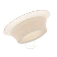 40mm Flat Silicone Clear Vacuum Suction Cup G 1/8 inch Female Stroke 3mm Thin Lips