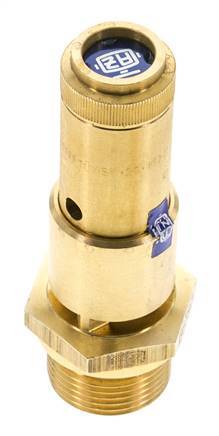 G 3/4'' Brass Pre-Set Safety Valve 0.3 bar (4.35 psi) DN 10