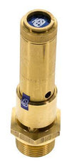 G 3/4'' Brass Pre-Set Safety Valve 12.8 bar (185.65 psi) DN 10
