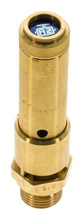 G 1/2'' Brass Pre-Set Safety Valve 23.5 bar (340.84 psi) DN 10