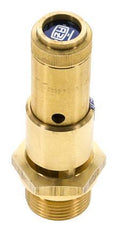 G 3/4'' Brass Pre-Set Safety Valve 2.2 bar (31.91 psi) DN 10
