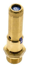 G 3/4'' Brass Pre-Set Safety Valve 40 bar (580.16 psi) DN 10