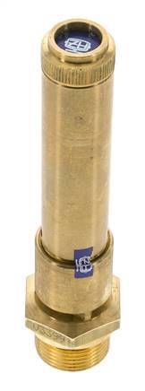 G 3/4'' Brass Pre-Set Safety Valve 42 bar (609.17 psi) DN 10