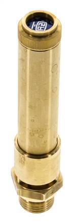 G 1/2'' Brass Pre-Set Safety Valve 42.5 bar (616.42 psi) DN 10