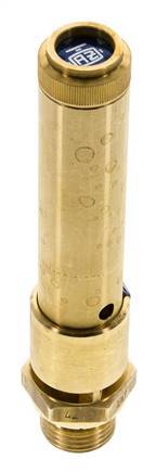 G 1/2'' Brass Pre-Set Safety Valve 42.5 bar (616.42 psi) DN 10
