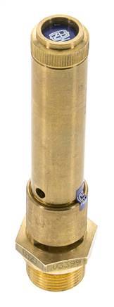 G 3/4'' Brass Pre-Set Safety Valve 42.5 bar (616.42 psi) DN 10