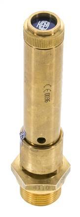 G 3/4'' Brass Pre-Set Safety Valve 43 bar (623.67 psi) DN 10