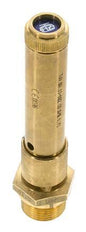 G 3/4'' Brass Pre-Set Safety Valve 44.5 bar (645.43 psi) DN 10