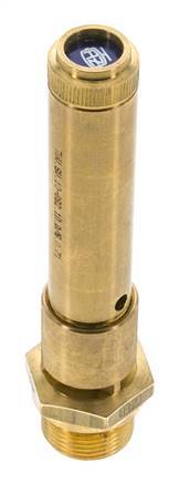 G 3/4'' Brass Pre-Set Safety Valve 44.5 bar (645.43 psi) DN 10