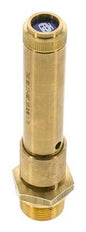 G 3/4'' Brass Pre-Set Safety Valve 44.5 bar (645.43 psi) DN 10