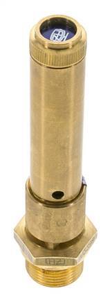 G 3/4'' Brass Pre-Set Safety Valve 44.5 bar (645.43 psi) DN 10