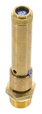 G 3/4'' Brass Pre-Set Safety Valve 44.5 bar (645.43 psi) DN 10