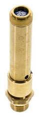 G 1/2'' Brass Pre-Set Safety Valve 46.5 bar (674.44 psi) DN 10