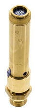 G 1/2'' Brass Pre-Set Safety Valve 49.5 bar (717.95 psi) DN 10