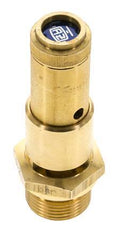 G 3/4'' Brass Pre-Set Safety Valve 6.8 bar (98.63 psi) DN 10