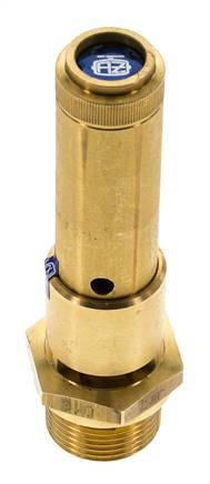 G 3/4'' Brass Pre-Set Safety Valve 9.2 bar (133.44 psi) DN 10