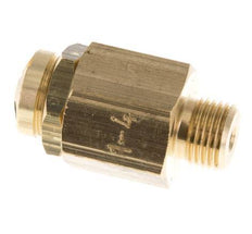 G 1/8'' Brass Adjustable Safety Valve 1-4 bar (14.50-58.02 psi)