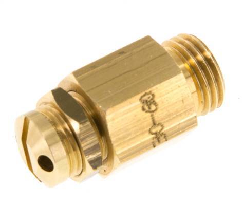 G 1/4'' Brass Adjustable Safety Valve 30-60 bar (435.11-870.22 psi)