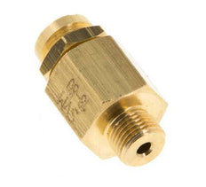 G 1/8'' Brass Adjustable Safety Valve 30-60 bar (435.11-870.22 psi)