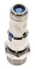 G 3/4'' Nickel-plated Brass Pre-Set Safety Valve 0.7 bar (10.15 psi) DN 10