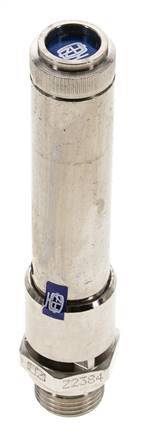 G 1/2'' Nickel-plated Brass Pre-Set Safety Valve 50 bar (725.2 psi) DN 10