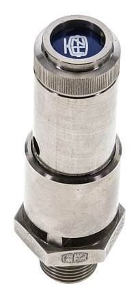 G 3/4'' Nickel-plated Brass Pre-Set Safety Valve 6 bar (87.02 psi) DN 10