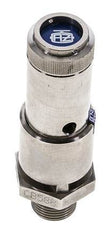 G 3/4'' Nickel-plated Brass Pre-Set Safety Valve 11 bar (159.54 psi) DN 10