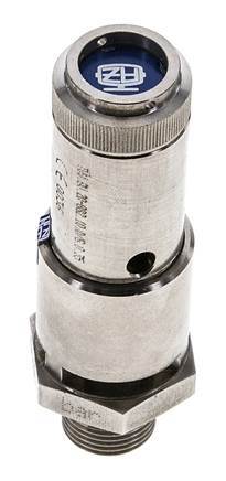 G 3/4'' Nickel-plated Brass Pre-Set Safety Valve 8 bar (116.03 psi) DN 10