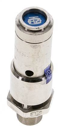 G 3/8'' Nickel-plated Brass Pre-Set Safety Valve 8 bar (116.03 psi) DN 10