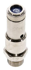 G 1/2'' Nickel-plated Brass Pre-Set Safety Valve 5 bar (72.52 psi) DN 10