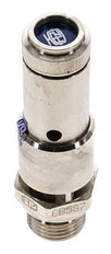G 1/2'' Nickel-plated Brass Pre-Set Safety Valve 1 bar (14.5 psi) DN 10