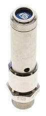 G 1/2'' Nickel-plated Brass Pre-Set Safety Valve 13 bar (188.55 psi) DN 10