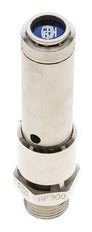 G 1/2'' Nickel-plated Brass Pre-Set Safety Valve 13 bar (188.55 psi) DN 10