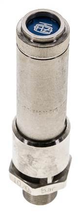 G 3/8'' Nickel-plated Brass Pre-Set Safety Valve 9 bar (130.54 psi) DN 10