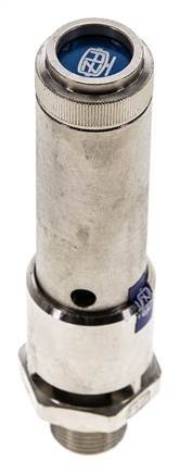 G 3/8'' Nickel-plated Brass Pre-Set Safety Valve 16 bar (232.06 psi) DN 10