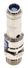 G 3/8'' Nickel-plated Brass Pre-Set Safety Valve 3 bar (43.51 psi) DN 8