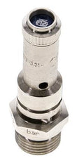 G 1/2'' Nickel-plated Brass Pre-Set Safety Valve 8 bar (116.03 psi) DN 8
