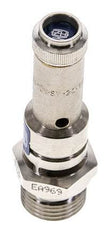 G 1/2'' Nickel-plated Brass Pre-Set Safety Valve 6 bar (87.02 psi) DN 8