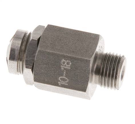 G 1/8'' Stainless steel 303 Adjustable Safety Valve 10-18 bar (145.04-261.07 psi)