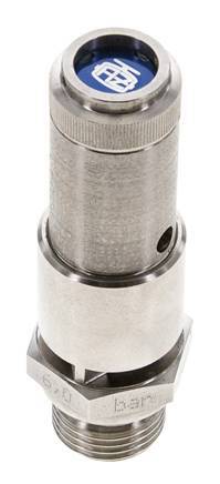 G 1/2'' Stainless steel 316 Ti Pre-Set Safety Valve 2 bar (29.01 psi) DN 10