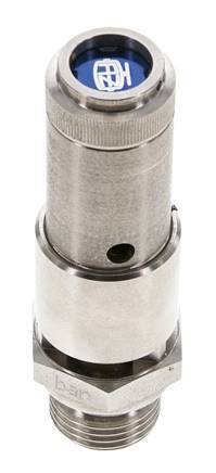 G 1/2'' Stainless steel 316 Ti Pre-Set Safety Valve 2 bar (29.01 psi) DN 10