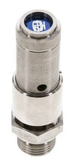 G 1/2'' Stainless steel 316 Ti Pre-Set Safety Valve 3.5 bar (50.76 psi) DN 10